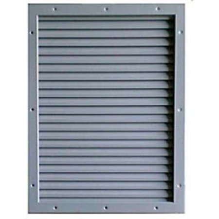 ASSA ABLOY SALES & MARKETING GROUP INC. CECO Door Louver Kit, Galvannealed Steel, 16"W X 16"H LV-IY-G16X16